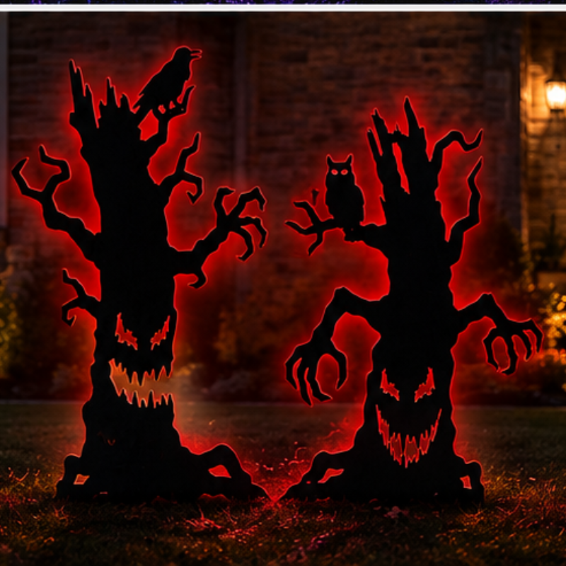 Spooky Trees (Pair)