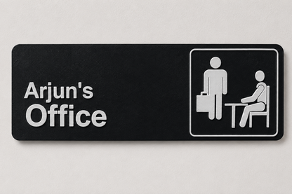Customizable Nameplate