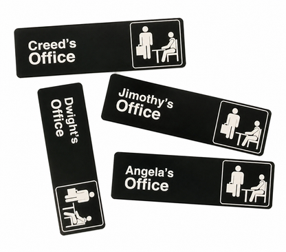 Customizable Nameplate