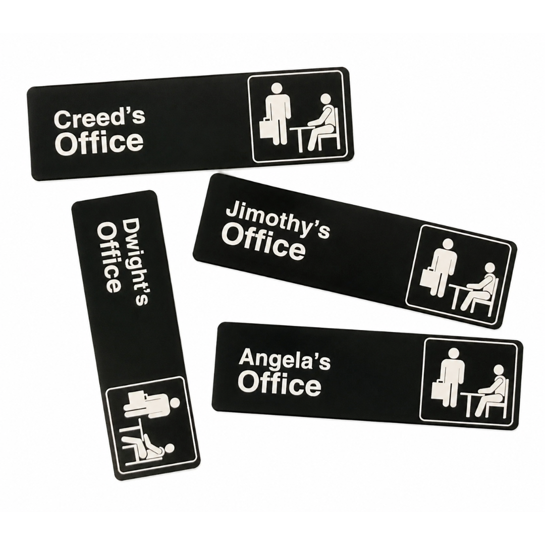 Customizable Nameplate