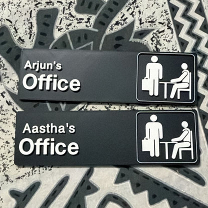 Customizable Nameplate